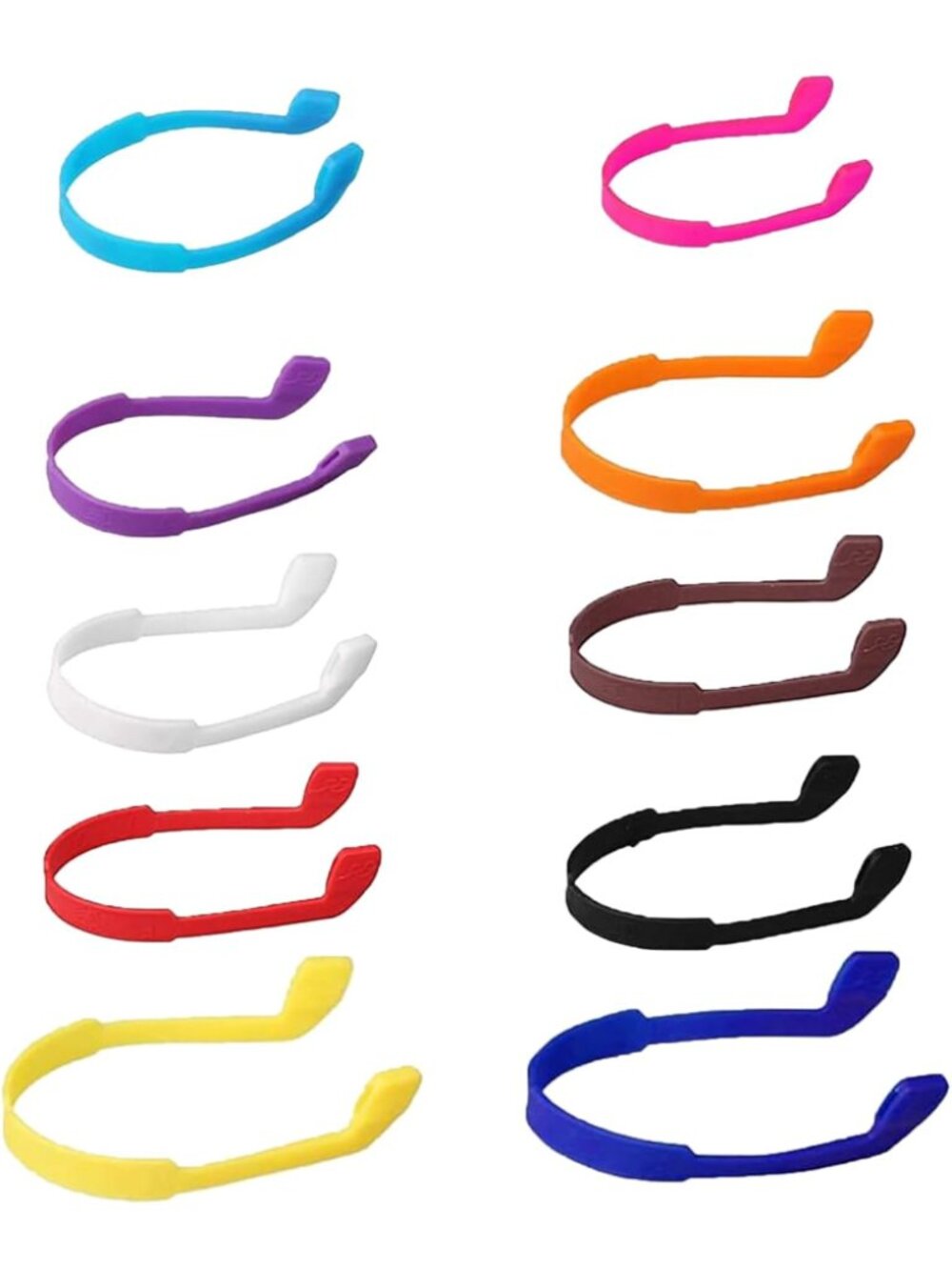 NWOT Pack of Kids Silcone Glasses Strap x 10